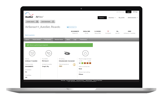 ResMed-AirView-felsökning-med-remote-assist