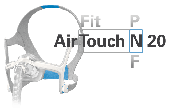 ResMed CPAP-mask sortiment airtouch airfit