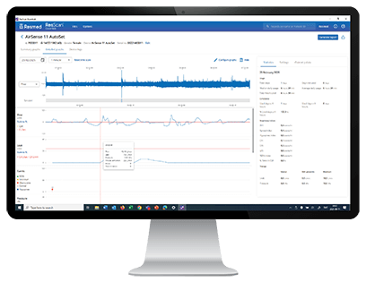 Rescan essentials Software desktop viewof application