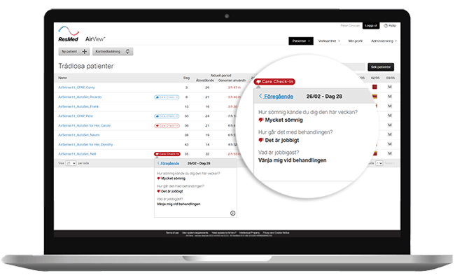 airview-vård-incheckning-för-patienter-subjektiv-feedback